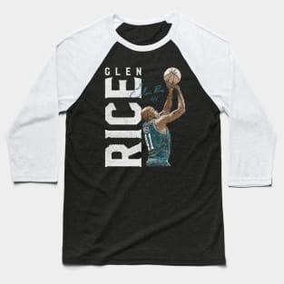 Glen Rice Charlotte Vertical Baseball T-Shirt